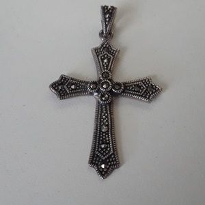 Sterling Silver Marcasite pendant